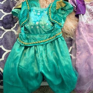 Shimmer and shine Halloween outfits. My girls only wore it once.
